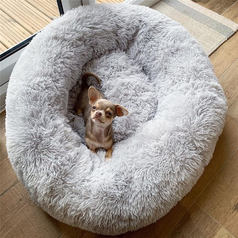 Super Soft Washable Plush Dog Bed – Cozy Pet Sofa - PetCare